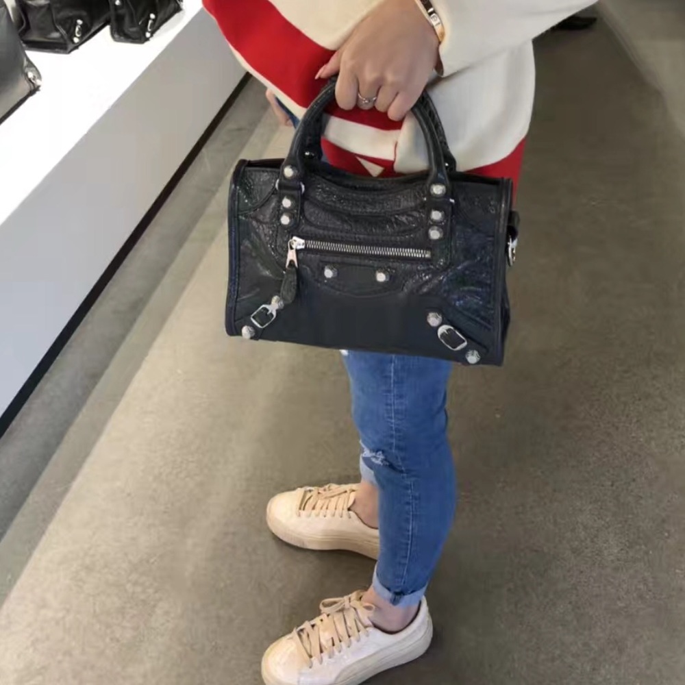 Balenciaga Classic Mini City Dark Grey - Picture 1 of 2
